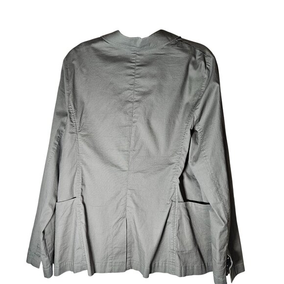 CAbi Women’s Gray Blazer Jacket XL Single-Button | Quiet Luxury Officecore - Picture 3 of 14